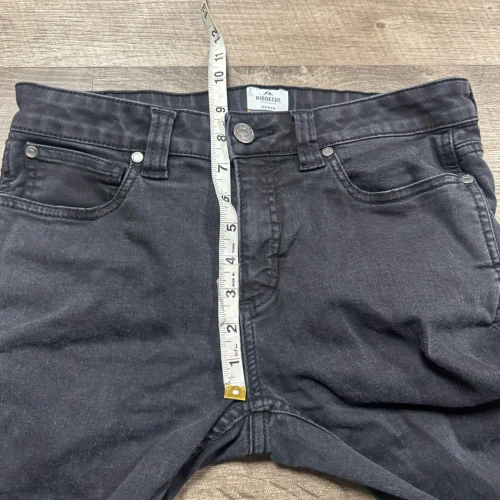 RIDGECUT TOUGHWEAR Women’s Black Cargo Skinny Jeans Size 10